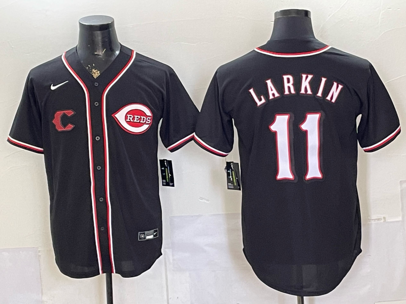 2026 Men Boston Red Sox #11 Larkin black Nike MLB Jersey 0632003->boston red sox->MLB Jersey